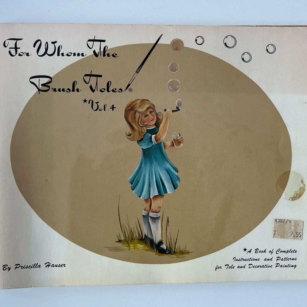 70’s Tole Painting Instruction Book
